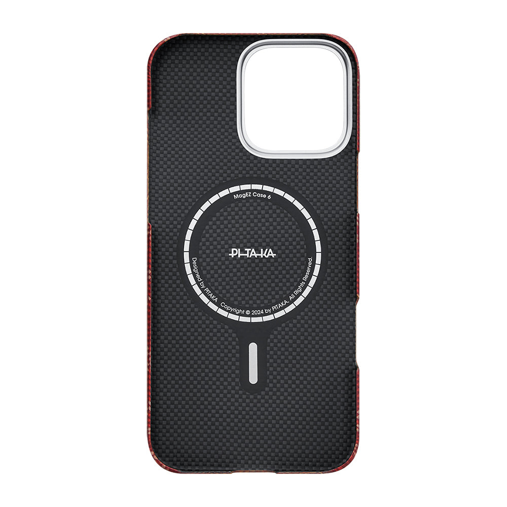 Tactile Woven Monogram Serisi Aramid Fiber Kılıf - iPhone 16 Pro