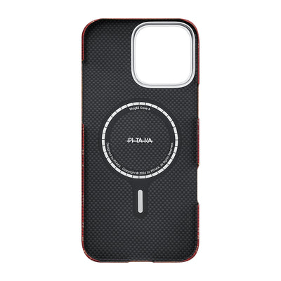 Tactile Woven Monogram Serisi Aramid Fiber Kılıf - iPhone 16 Pro