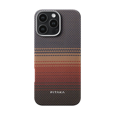 Pitaka Tactile Woven Sunset-Moonrise Serisi Kılıf - iPhone 16 Pro