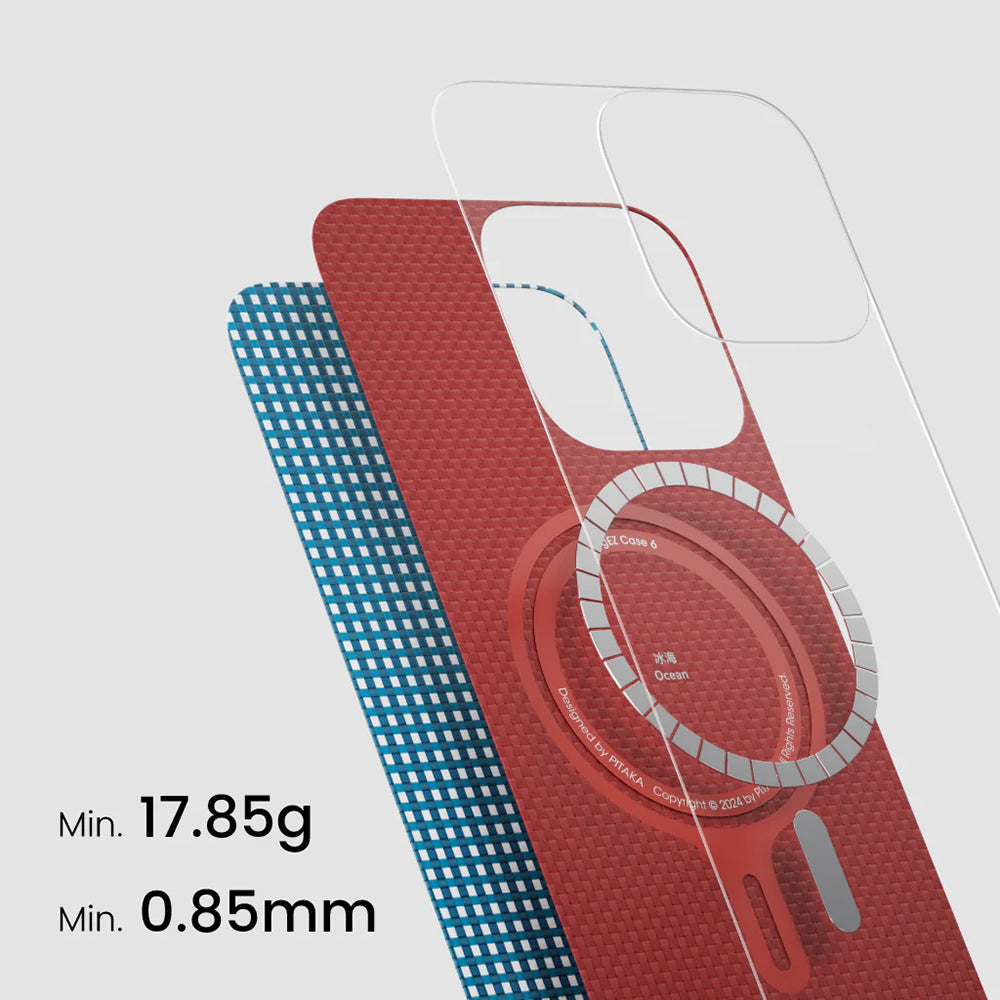 Ultra-Slim Classic Ocean Blue Serisi - iPhone 16 Pro Max