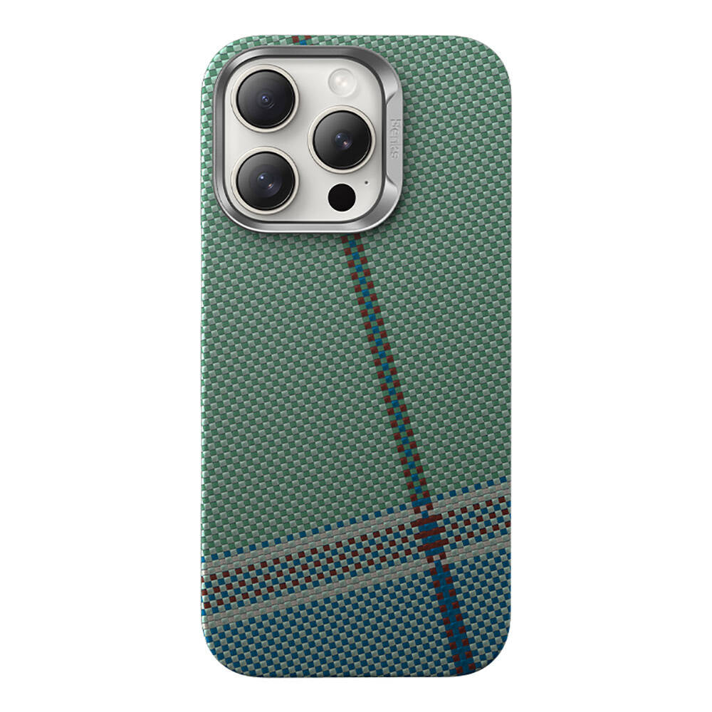 Passion Green Kevlar Kılıf - iPhone 15 Pro