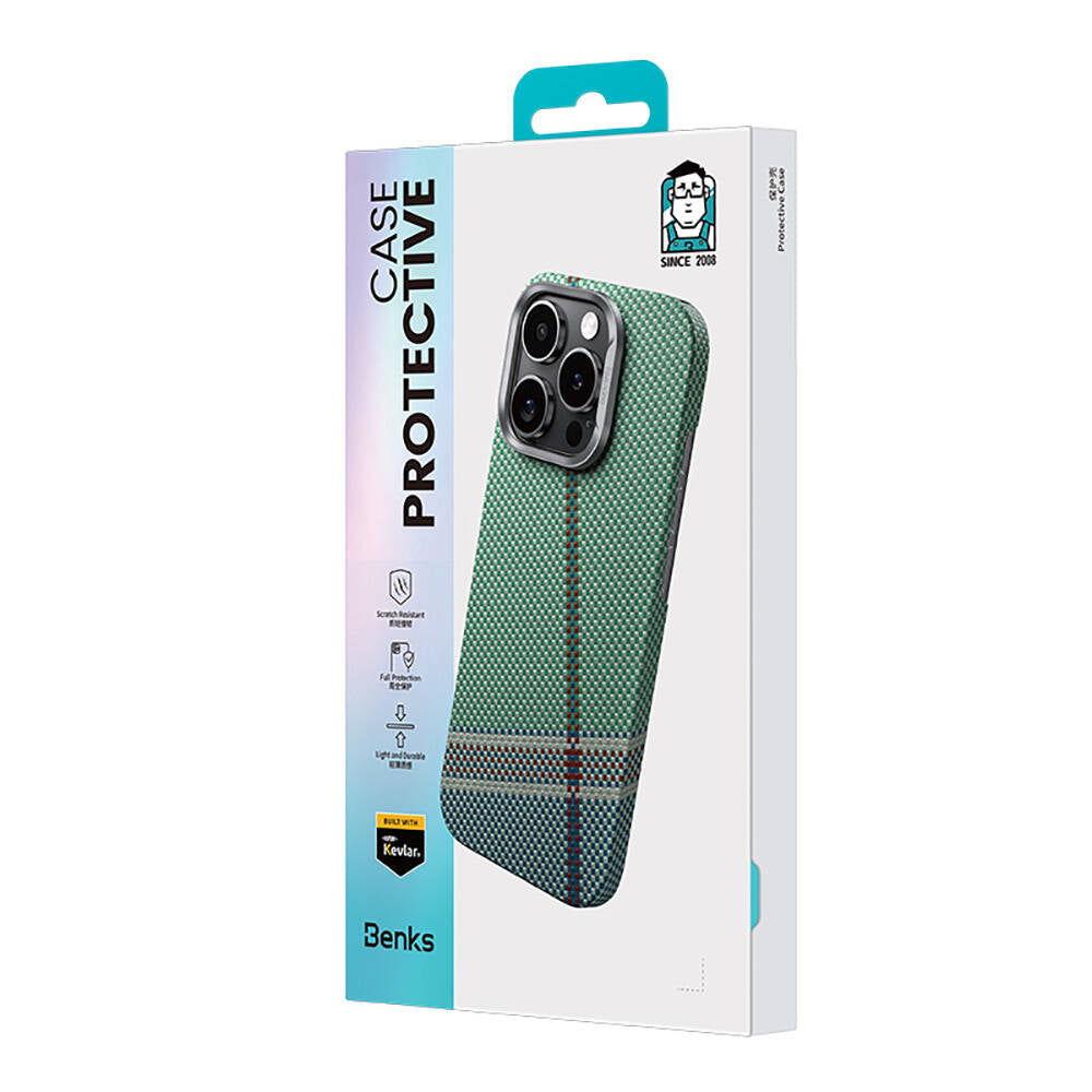 Passion Green Kevlar Kılıf - iPhone 15 Pro