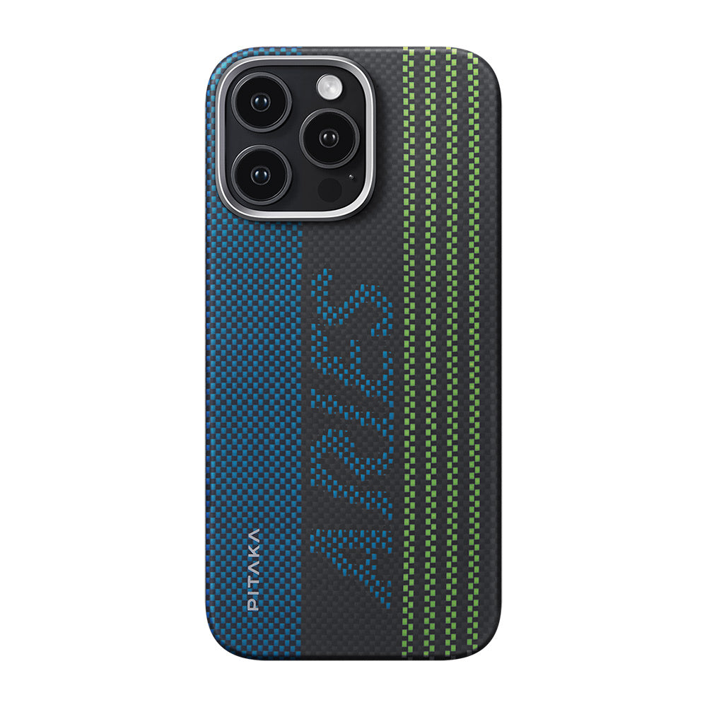 Lumintex Tactile Woven Aries Credit Card Serisi Kılıf - iPhone 16 Pro
