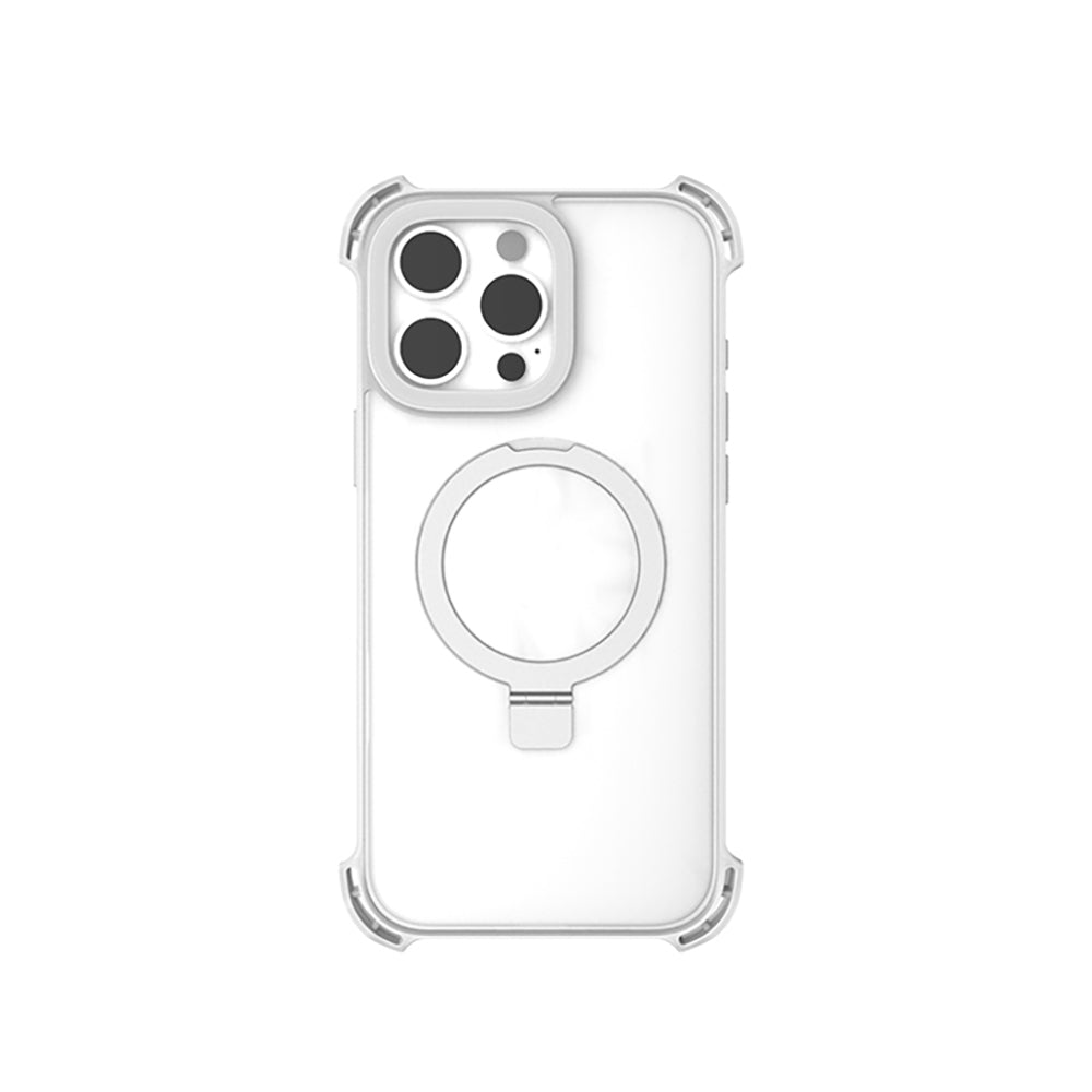 Dual Şeffaf Standlı Serisi Kılıf - iPhone 16 Pro