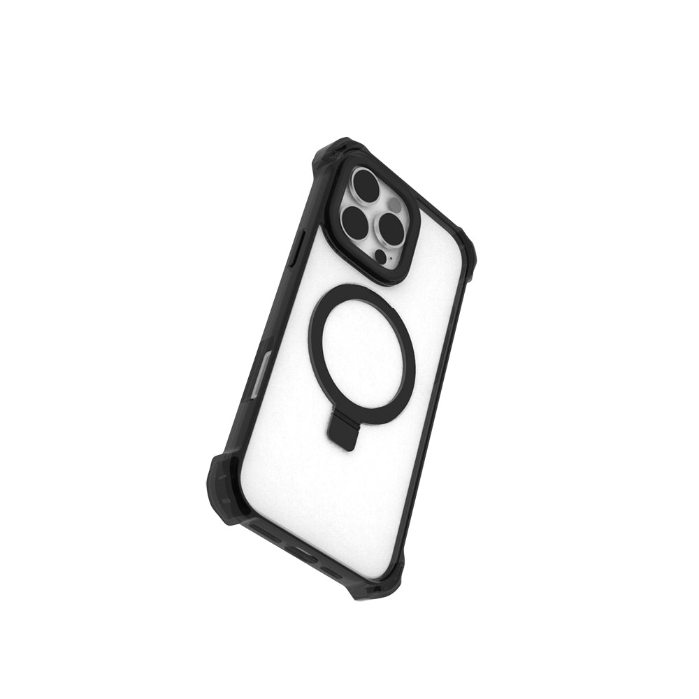 Dual Şeffaf Standlı Serisi Kılıf - iPhone 16 Pro