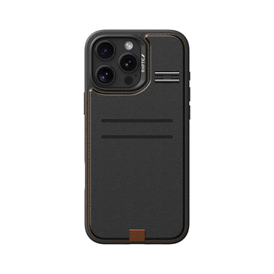 Wallet Deri Kartlıklı Standlı Serisi Kılıf - iPhone 16 Pro Max
