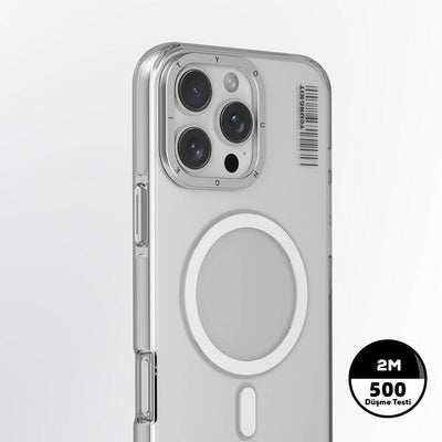 Crystal Shield Serisi Clear Kılıf - iPhone 16 Pro Max