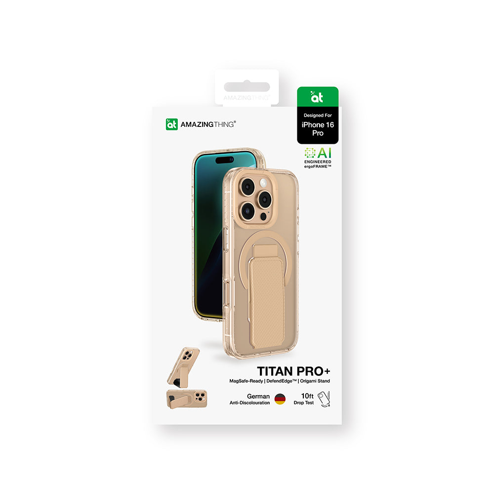 Titan Pro Plus Standlı Kılıf - iPhone 16 Pro