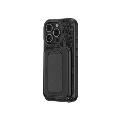 Glamour Luxe Standlı Kartlıklı Kılıf Seti - iPhone 16 Pro