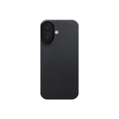 Ultra-Slim 1500D Classic Black-Grey Twill Serisi Kılıf - iPhone 17