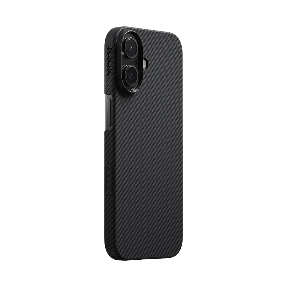 Ultra-Slim 1500D Classic Black-Grey Twill Serisi Kılıf - iPhone 17