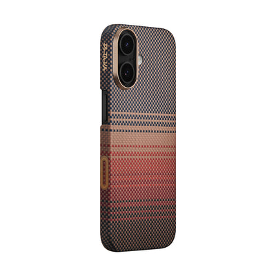 Pitaka Tactile Woven Sunset-Moonrise Serisi Kılıf - iPhone 17