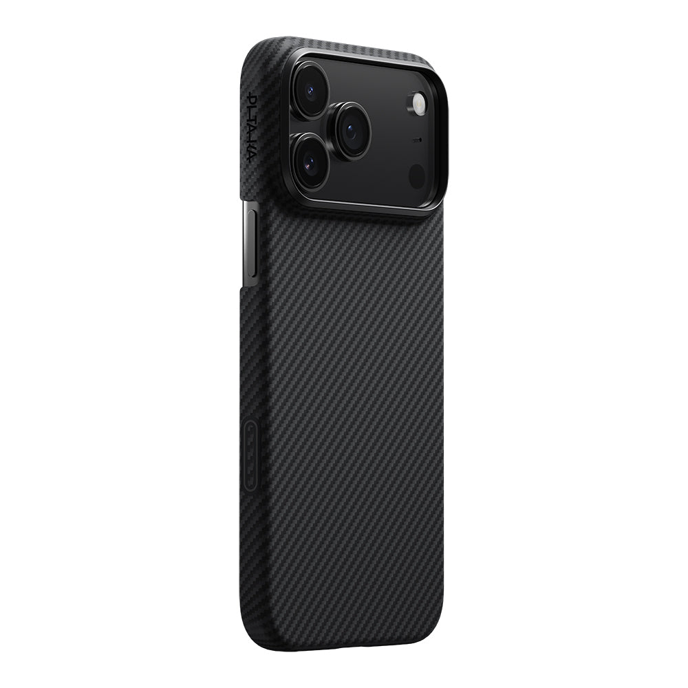 Ultra-Slim 1500D Classic Black-Grey Twill Serisi Kılıf - iPhone 17 Pro