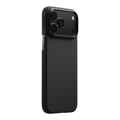 Ultra-Slim 1500D Classic Black-Grey Twill Serisi Kılıf - iPhone 17 Pro