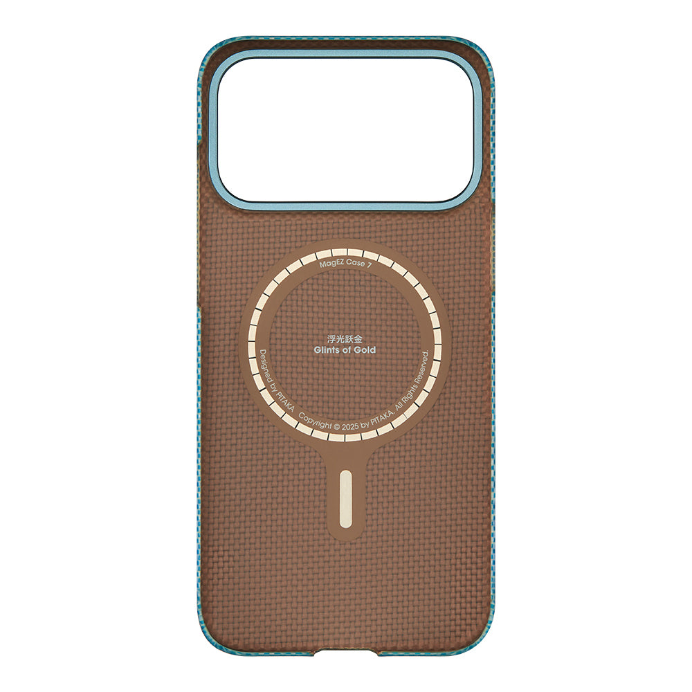 Glints of Gold Ultra Slim Serisi Aramid Fiber Kılıf - iPhone 17 Pro Max
