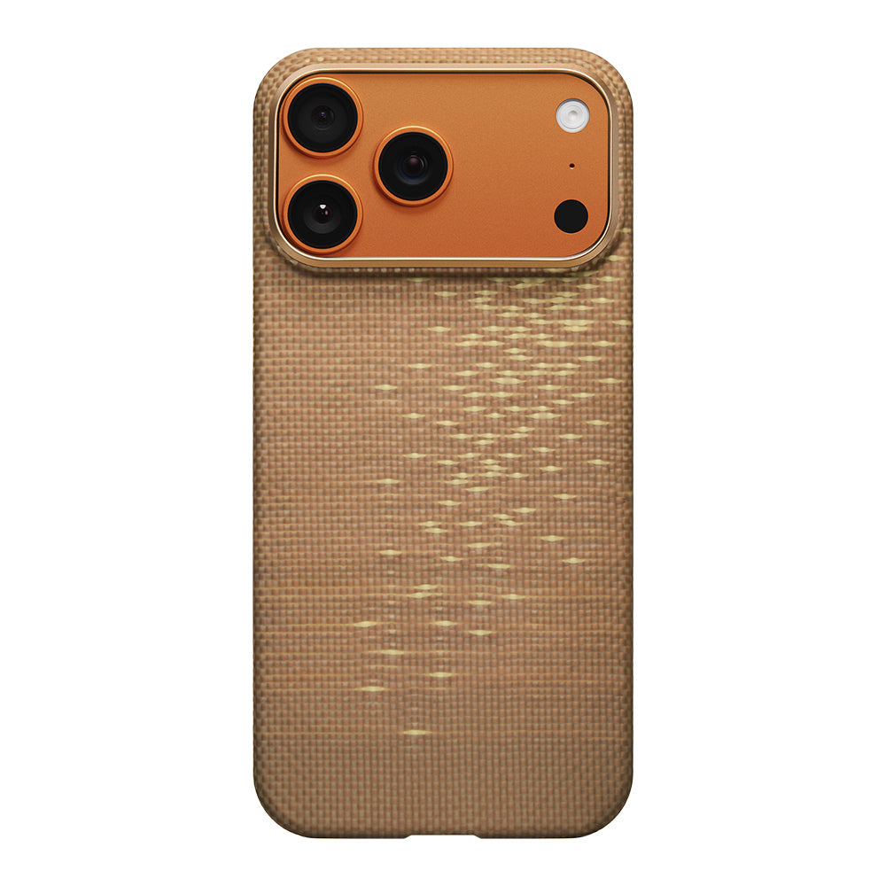 Glints of Gold Ultra Slim Serisi Aramid Fiber Kılıf - iPhone 17 Pro Max