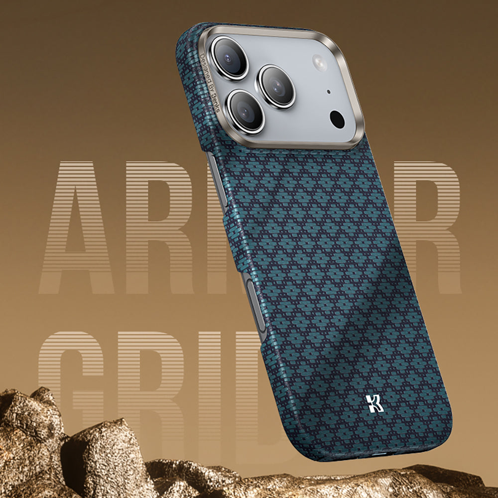 ArmorAir ArmorGrid Serisi Kevlar Kılıf - iPhone 17 Pro