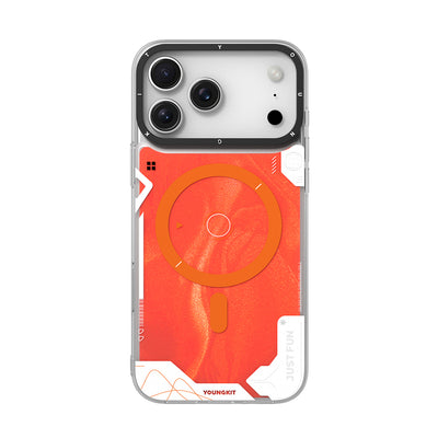 Galaxy Fantasy Serisi Neon Sıvılı Kılıf - iPhone 17 Pro