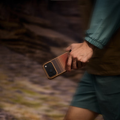Tactile Woven Sunset-Moonrise Aramid Pro Guard Kılıf - iPhone 17 Pro