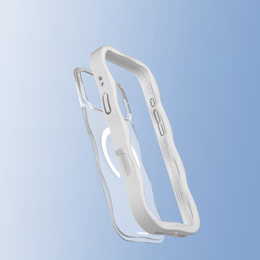 Wawe Clear Serisi Bumper Kılıf - iPhone 17 Pro