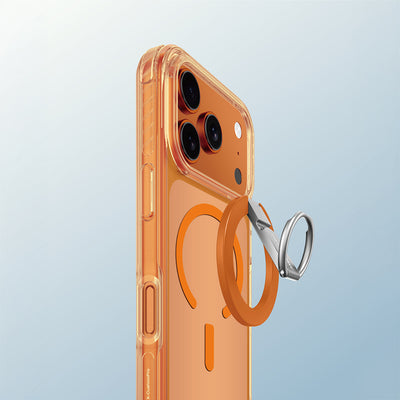 Titan Pro Serisi Kılıf & Magsafe Grip-Fit Stand Seti - iPhone 17 Pro