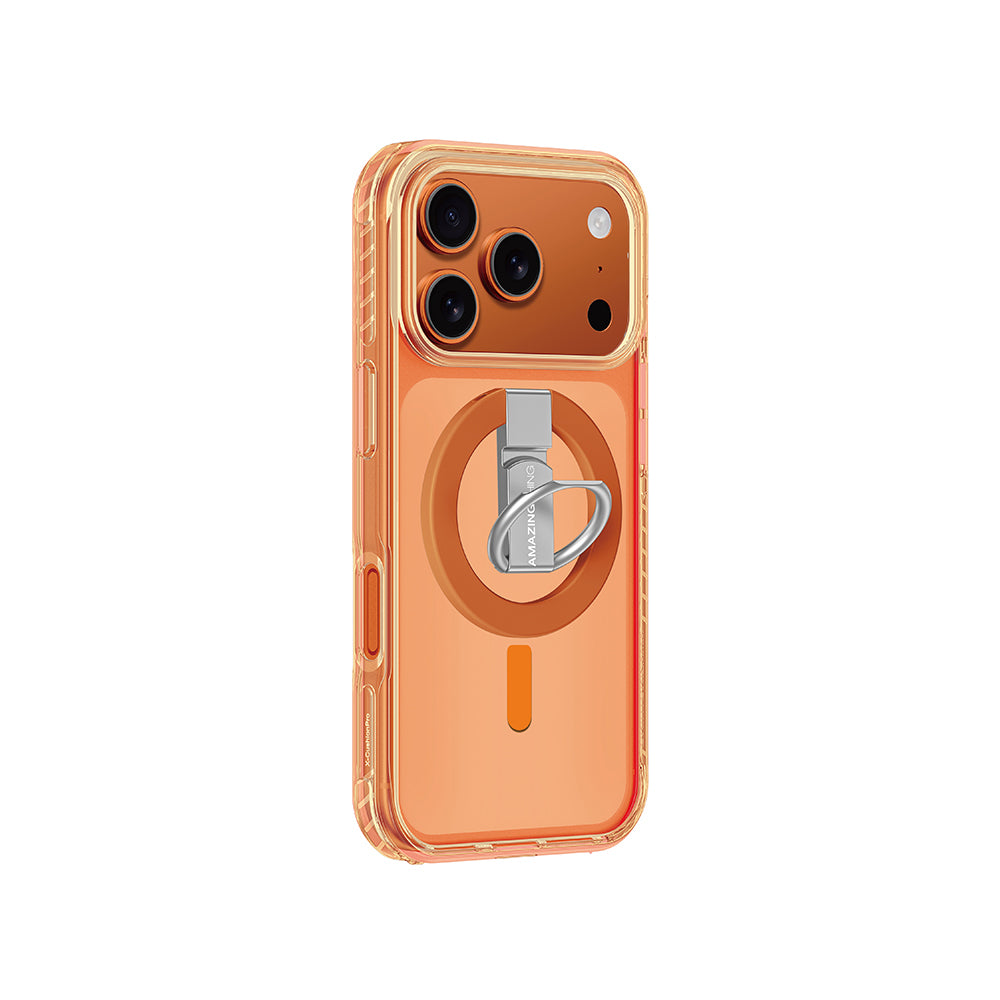 Titan Pro Serisi Kılıf & Magsafe Grip-Fit Stand Seti - iPhone 17 Pro