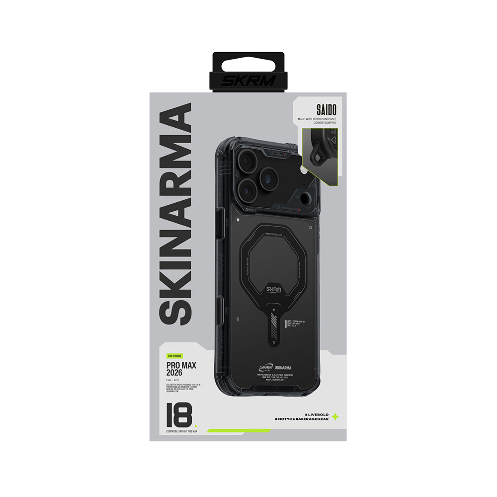 Skinarma Saido Mag-Charge Serisi Kılıf - iPhone 18 Pro