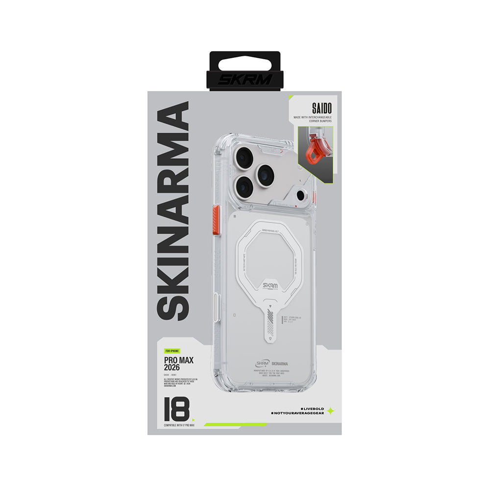Skinarma Saido Mag-Charge Serisi Kılıf - iPhone 18 Pro