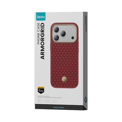 ArmorPro ArmorGrid Serisi Kevlar Kılıf - iPhone 18 Pro Max