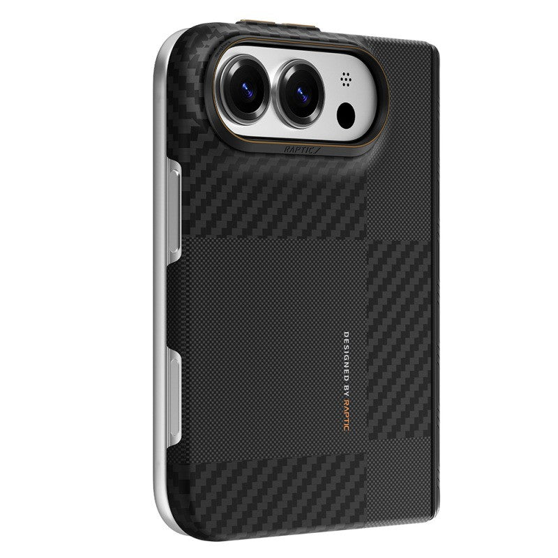 Raptic Aramid SkinPro Mondrian Serisi Karbon Kapak - iPhone Duo
