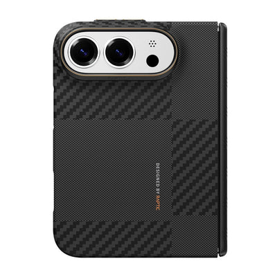 Raptic Aramid SkinPro Mondrian Serisi Karbon Kapak - iPhone Duo