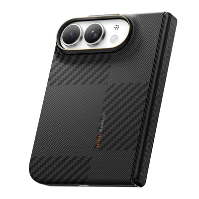 Raptic Aramid SkinPro Mondrian Serisi Karbon Kapak - iPhone Duo