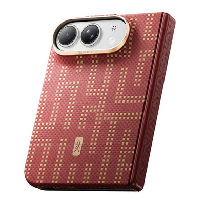 Raptic Aramid SkinPro Grid Serisi Karbon Kapak - iPhone Duo