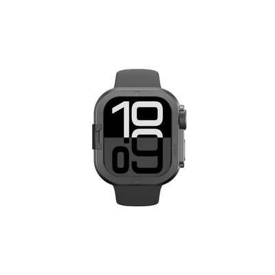 Premium ArmorFit FullGuard Metal Apple Watch Kasalı Ekran Koruyucu