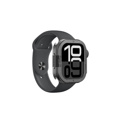 Premium ArmorFit FullGuard Metal Apple Watch Kasalı Ekran Koruyucu