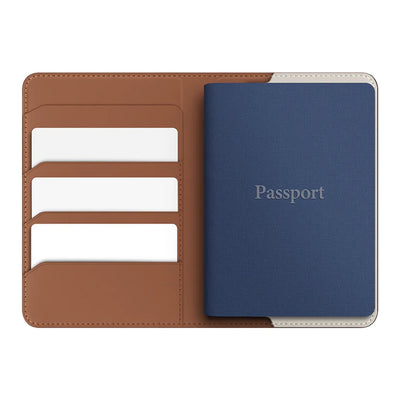 Belmont Apple Bul Özellikli Vegan Deri Pasaport Kılıfı