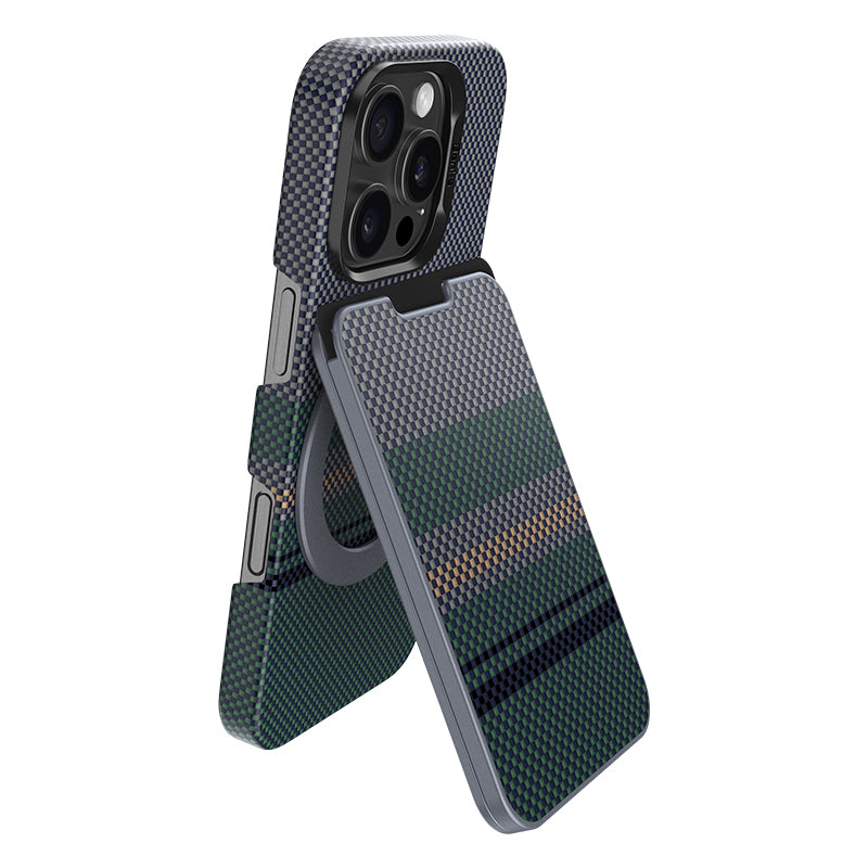 ArmorGo Kevlar MagSafe Standlı Kartlık