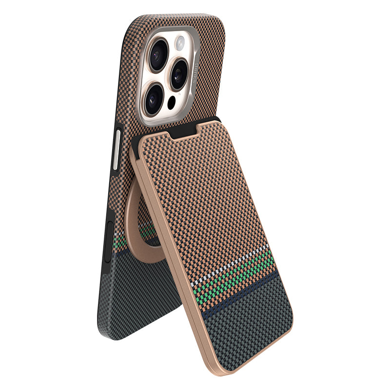 ArmorGo Kevlar MagSafe Standlı Kartlık