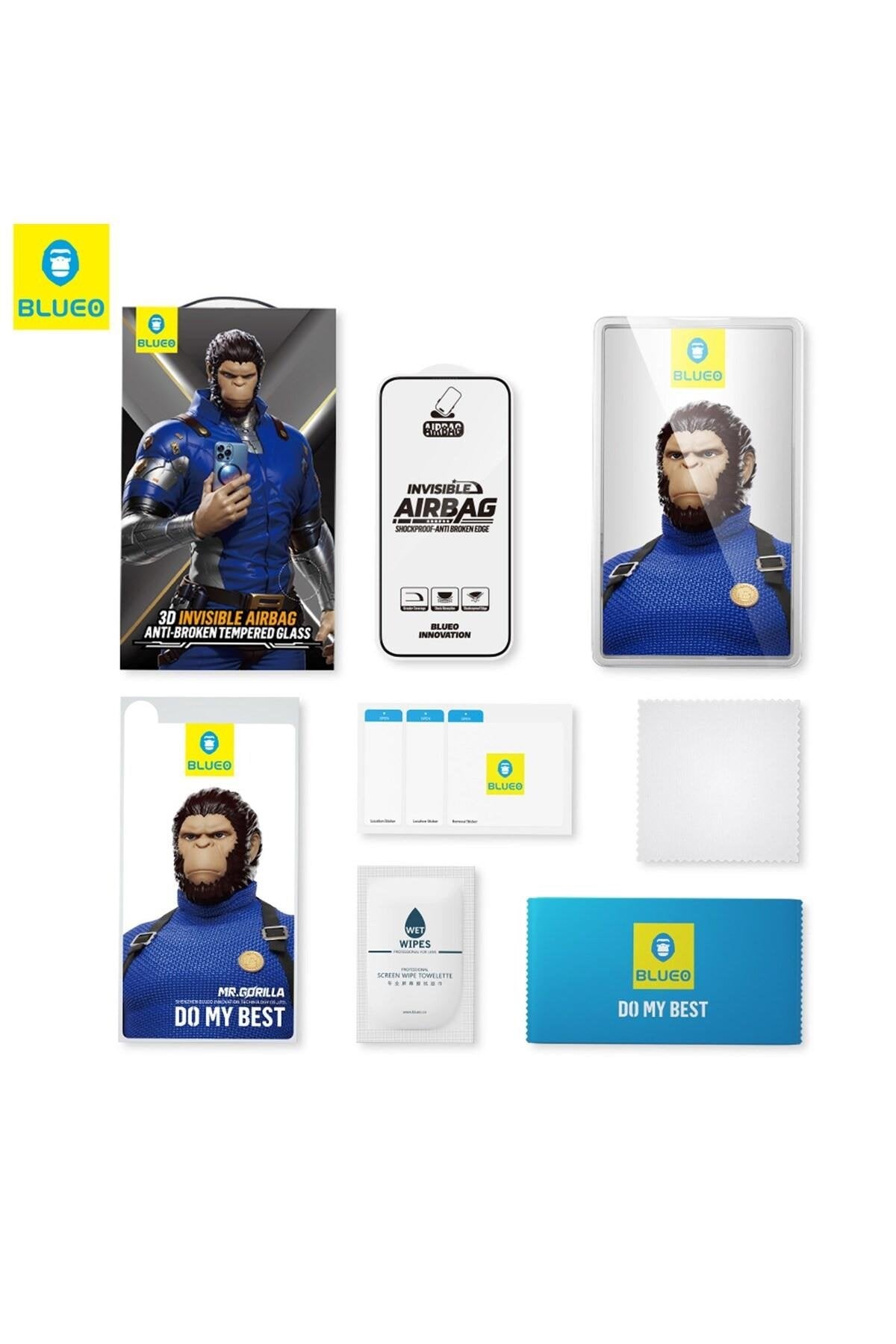 3D Invisible Airbag Ekran Koruyucu - iPhone 17