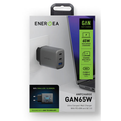 AmpCharge GaN65 Şarj Adaptörü