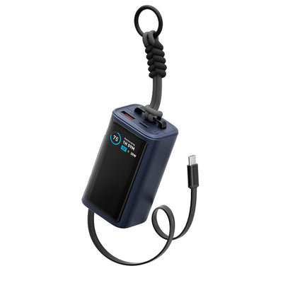 ComPac Arc45 Dijital Göstergeli 10.000mAh 45W PD Kablolu Powerbank