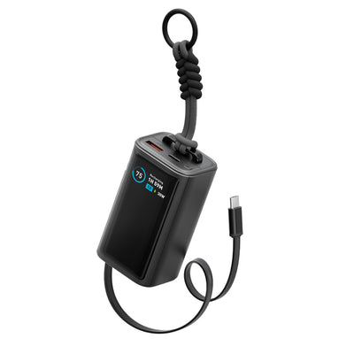 ComPac Arc45 Dijital Göstergeli 10.000mAh 45W PD Kablolu Powerbank