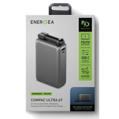 ComPac Ultra 67 20.000 mAh 67W PD Powerbank