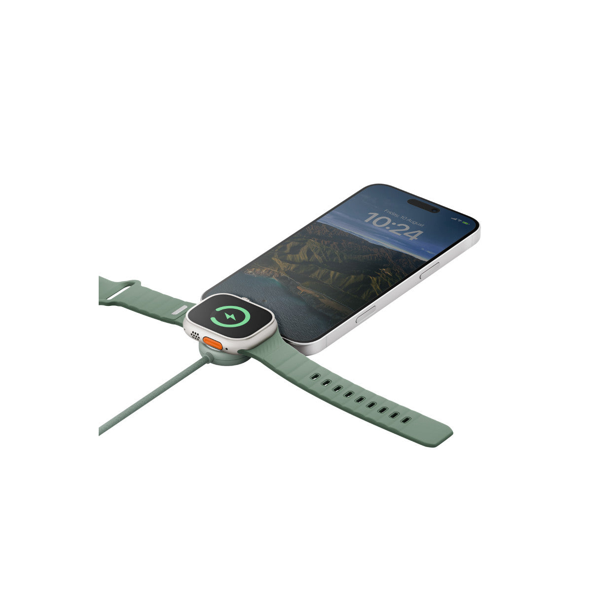 Flow Duo Watch 2in1 1.5M 60W Type-C to Type-C ve Watch PD Kablo