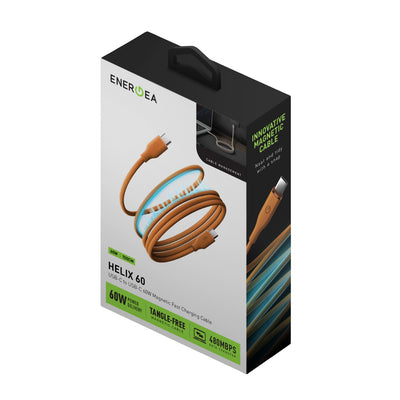 Helix 1.5M 60W Manyetik Type-C to Type-C Kablo