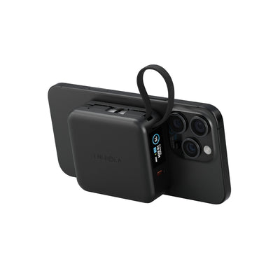 MagPac Mini Plus Qi2 Dijital Göstergeli 10.000mAh Magsafe Powerbank