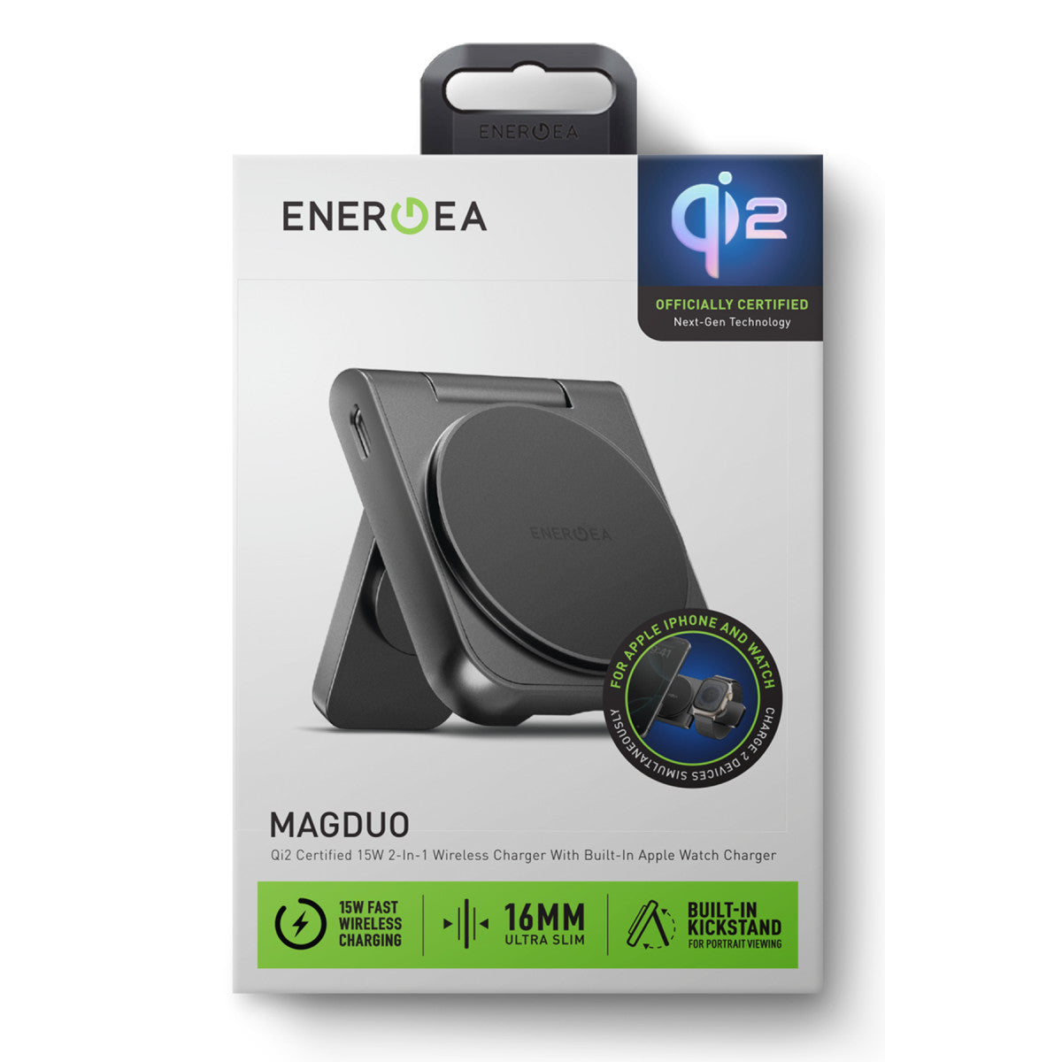 MagDuo 2in1 Katlanabilir Şarj İstasyonu
