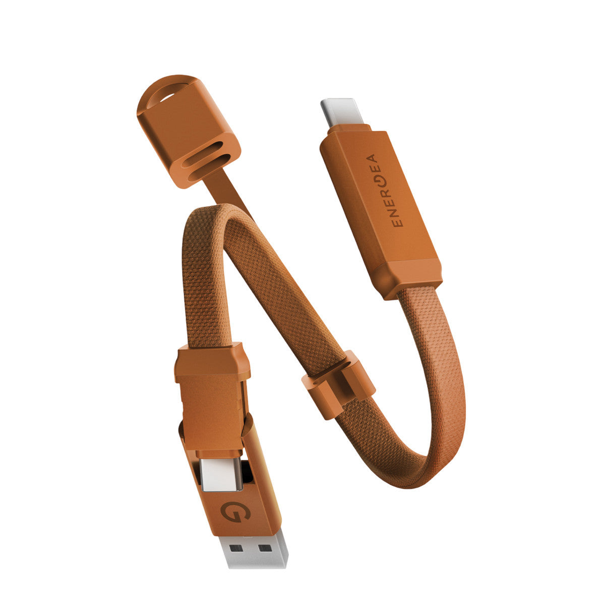 Sheath Key 15cm 60W 2in1 Type-C to Type-C ve USB-A Kablo