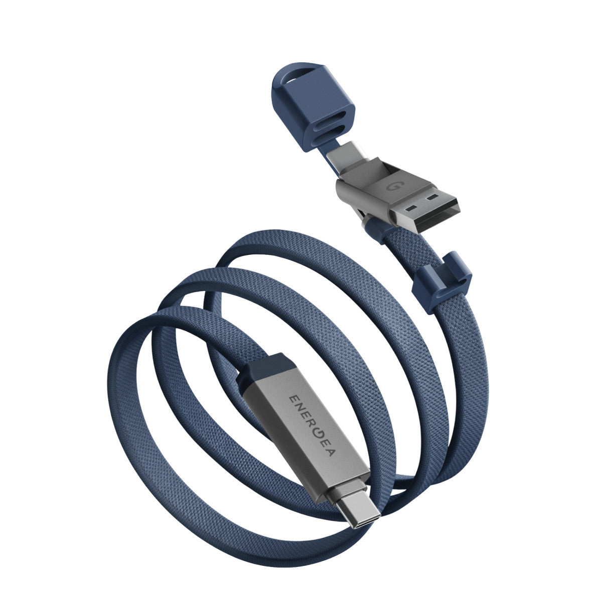 Sheath Travel 1.2M 60W 2in1 Type-C to Type-C ve USB-A Kablo