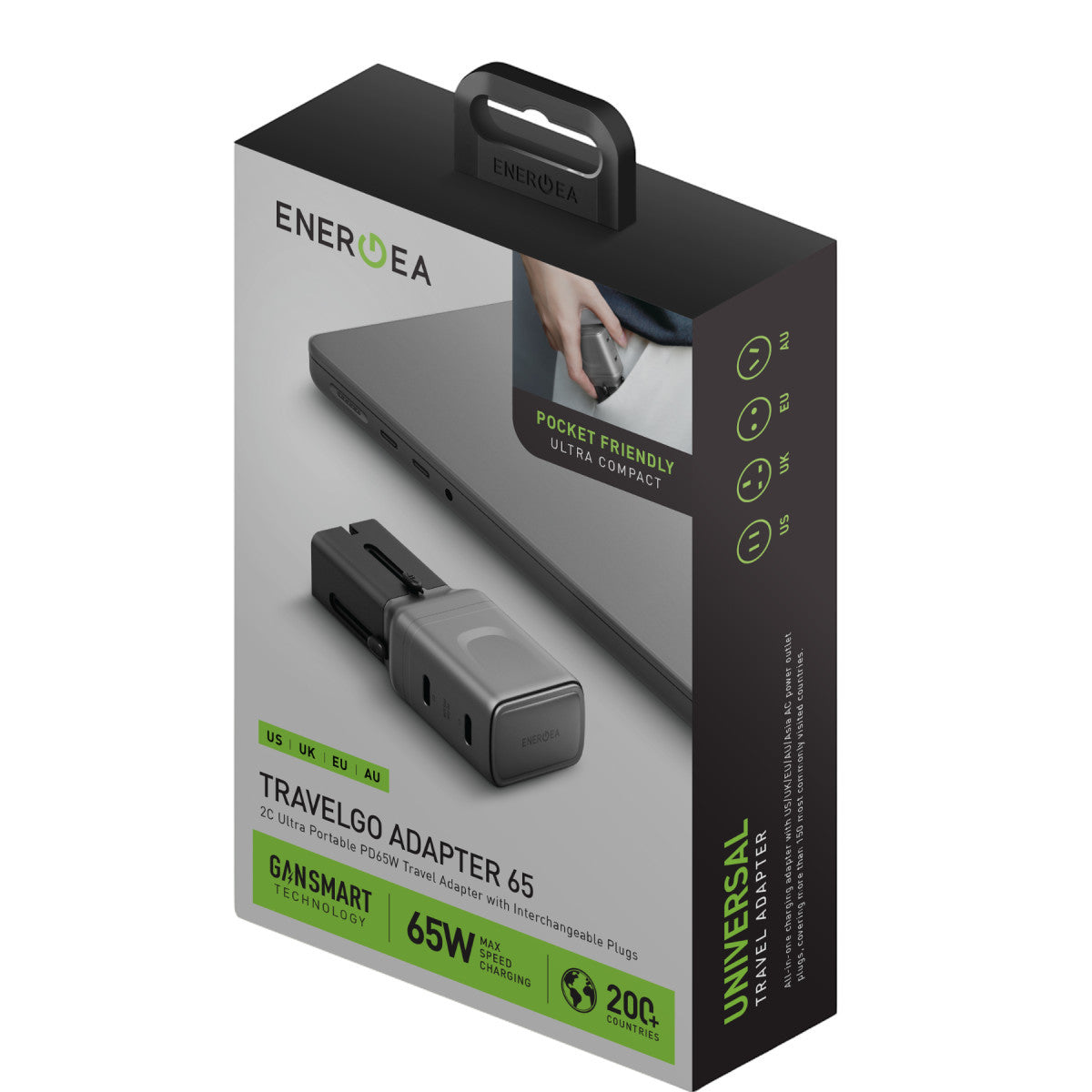 TravelGo 65W Universal PD Şarj Adaptörü